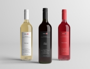 Projekt graficzny, nazwa firmy, tworzenie logo firm Etykieta dla wina - olwcia100