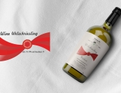 Projekt graficzny, nazwa firmy, tworzenie logo firm Etykieta dla wina - malutka2021