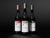 Projekt graficzny, nazwa firmy, tworzenie logo firm Etykieta dla wina - Inspiracja22