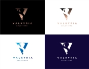 Projekt graficzny, nazwa firmy, tworzenie logo firm konkurs Valkyria Solutions - noon