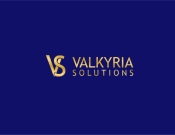 Projekt graficzny, nazwa firmy, tworzenie logo firm konkurs Valkyria Solutions - TurkusArt