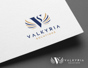 Projekt graficzny, nazwa firmy, tworzenie logo firm konkurs Valkyria Solutions - Blanker