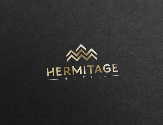 Projektowanie logo dla firm,  Logo dla premium hotelu w górach, logo firm - magdac0666