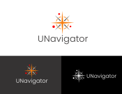 Projekt graficzny, nazwa firmy, tworzenie logo firm UNavigator - potencjał osobisty  - czaqq