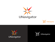 Projekt graficzny, nazwa firmy, tworzenie logo firm UNavigator - potencjał osobisty  - czaqq