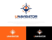 Projekt graficzny, nazwa firmy, tworzenie logo firm UNavigator - potencjał osobisty  - myKoncepT