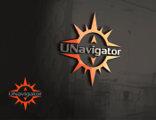 Projekt graficzny, nazwa firmy, tworzenie logo firm UNavigator - potencjał osobisty  - Konwer