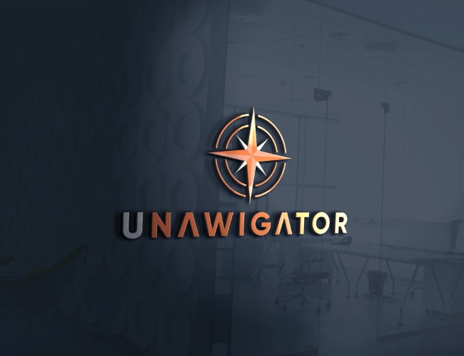 Projektowanie logo dla firm,  UNavigator - potencjał osobisty , logo firm - froniu_