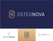 Projekt graficzny, nazwa firmy, tworzenie logo firm OsteoNova - Pucio