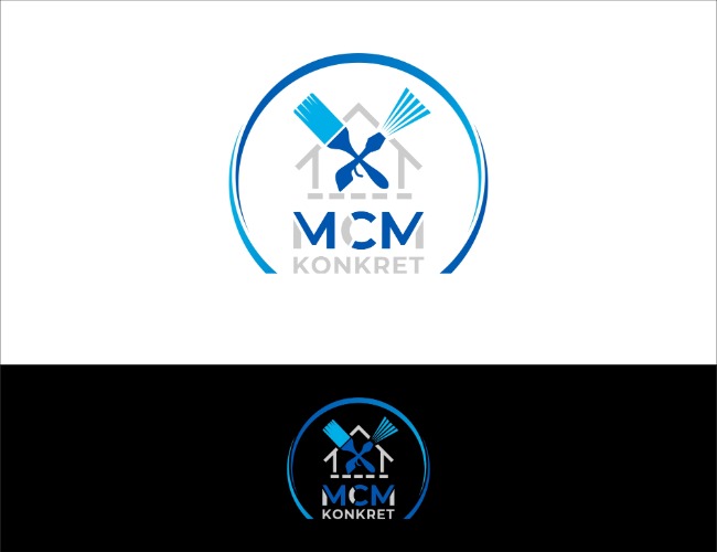 Projektowanie logo dla firm,  Logo dla firmy MCM KONKRET , logo firm - Paweł990