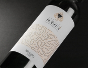 Projekt graficzny, nazwa firmy, tworzenie logo firm Etykieta na butelkę wina - Veinard
