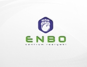 Projekt graficzny, nazwa firmy, tworzenie logo firm LOGO KREGIELNI/CENTRUM ROZRYWKI ENBO - Voron 2021