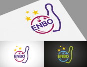 Projekt graficzny, nazwa firmy, tworzenie logo firm LOGO KREGIELNI/CENTRUM ROZRYWKI ENBO - Artrox