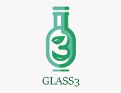Projekt graficzny, nazwa firmy, tworzenie logo firm Logo dla firmy o nazwie glass3 - heptagram