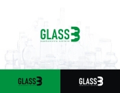 Projekt graficzny, nazwa firmy, tworzenie logo firm Logo dla firmy o nazwie glass3 - JEDNOSTKA  KREATYWNA