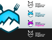 Projekt graficzny, nazwa firmy, tworzenie logo firm Logo Szlaku Kulinarnego - zawinn