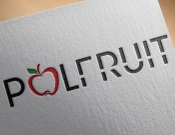 Projekt graficzny, nazwa firmy, tworzenie logo firm Logo firmy: PolFruit - OWOCE  - Rudakostka