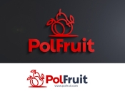 Projekt graficzny, nazwa firmy, tworzenie logo firm Logo firmy: PolFruit - OWOCE  - timur