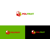 Projekt graficzny, nazwa firmy, tworzenie logo firm Logo firmy: PolFruit - OWOCE  - czaqq