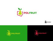 Projekt graficzny, nazwa firmy, tworzenie logo firm Logo firmy: PolFruit - OWOCE  - czaqq