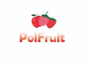 Projekt graficzny, nazwa firmy, tworzenie logo firm Logo firmy: PolFruit - OWOCE  - Wolf Creative Studio