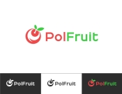 Projekt graficzny, nazwa firmy, tworzenie logo firm Logo firmy: PolFruit - OWOCE  - nebulaVision