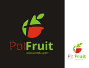 Projekt graficzny, nazwa firmy, tworzenie logo firm Logo firmy: PolFruit - OWOCE  - kruszynka