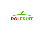 Projekt graficzny, nazwa firmy, tworzenie logo firm Logo firmy: PolFruit - OWOCE  - noon