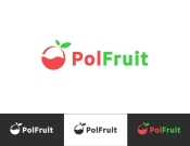 Projekt graficzny, nazwa firmy, tworzenie logo firm Logo firmy: PolFruit - OWOCE  - nebulaVision
