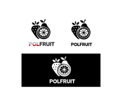 Projekt graficzny, nazwa firmy, tworzenie logo firm Logo firmy: PolFruit - OWOCE  - jaczyk