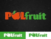 Projekt graficzny, nazwa firmy, tworzenie logo firm Logo firmy: PolFruit - OWOCE  - Piotr_dtp