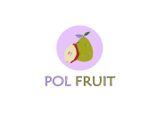 Projekt graficzny, nazwa firmy, tworzenie logo firm Logo firmy: PolFruit - OWOCE  - monika_s
