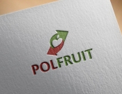 Projekt graficzny, nazwa firmy, tworzenie logo firm Logo firmy: PolFruit - OWOCE  - malsta