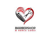 Projekt graficzny, nazwa firmy, tworzenie logo firm Barber w Sercu Łodzi - jaczyk