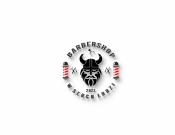 Projekt graficzny, nazwa firmy, tworzenie logo firm Barber w Sercu Łodzi - Voron 2021