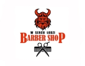 Projekt graficzny, nazwa firmy, tworzenie logo firm Barber w Sercu Łodzi - Skiqqer