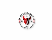 Projekt graficzny, nazwa firmy, tworzenie logo firm Barber w Sercu Łodzi - Voron 2021