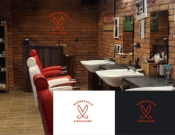 Projekt graficzny, nazwa firmy, tworzenie logo firm Barber w Sercu Łodzi - kreatom