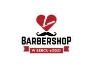 Projekt graficzny, nazwa firmy, tworzenie logo firm Barber w Sercu Łodzi - stone