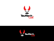 Projekt graficzny, nazwa firmy, tworzenie logo firm Logo produktów z stali Teuflischcool - czaqq