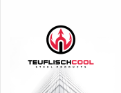 Projekt graficzny, nazwa firmy, tworzenie logo firm Logo produktów z stali Teuflischcool - Voron 2021