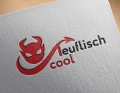 Projekt graficzny, nazwa firmy, tworzenie logo firm Logo produktów z stali Teuflischcool - Rudakostka