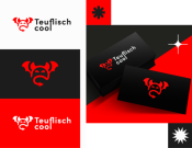 Projekt graficzny, nazwa firmy, tworzenie logo firm Logo produktów z stali Teuflischcool - Mascot
