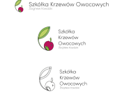 Projekt graficzny, nazwa firmy, tworzenie logo firm Nowe logo dla szkółki krzewów owoców - Bul Design