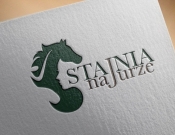 Projekt graficzny, nazwa firmy, tworzenie logo firm Logo dla stajni/ośrodka jeździeckieg - Rudakostka
