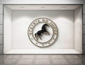 Projekt graficzny, nazwa firmy, tworzenie logo firm Logo dla stajni/ośrodka jeździeckieg - malutka2021