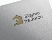 Projekt graficzny, nazwa firmy, tworzenie logo firm Logo dla stajni/ośrodka jeździeckieg - stone