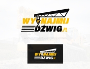 Projekt graficzny, nazwa firmy, tworzenie logo firm Logo dla wynajmijdzwig.pl - myKoncepT