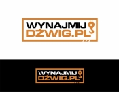 projektowanie logo oraz grafiki online Logo dla wynajmijdzwig.pl