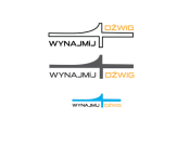 Projekt graficzny, nazwa firmy, tworzenie logo firm Logo dla wynajmijdzwig.pl - Dualart